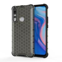 Voor Huawei Y9 Prime (2019) Shockproof Honeycomb PC + TPU Case(Grijs) - thumbnail