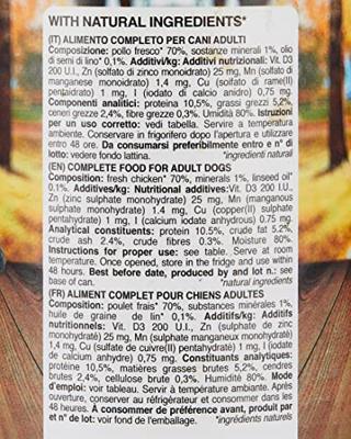 Stuzzy Monoprotein kip nat hondenvoer (400 gram) 4 dozen (24 x 400 g)