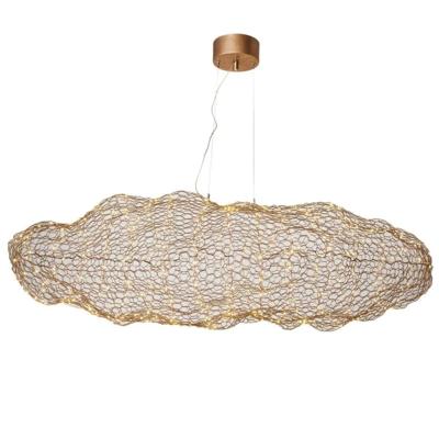 Hanglamp goud 'Hayden' By Rydens modern led lamp 20w 115cm Hanglamp goud 'Hayden' By Rydens modern led lamp 20w 115cm