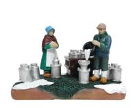 Milkfarmers Working Polyresin 13cm Santaville - Santaville - thumbnail
