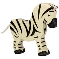 Holztiger houten zebra - thumbnail