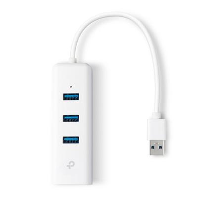 TP-LINK 3-Port USB 3.0 Hub Gigabit Ethernet Adapter