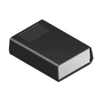 TEKO KL 12.9 KL 12.9 Elektronicabehuizing 178 x 128 x 54 x 178 ABS Zwart 1 stuk(s) - thumbnail