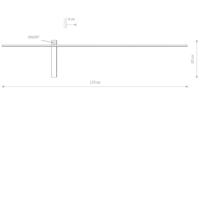 Lyora Led muurverlichtingImpulse Led L 120cm - 8117 - thumbnail