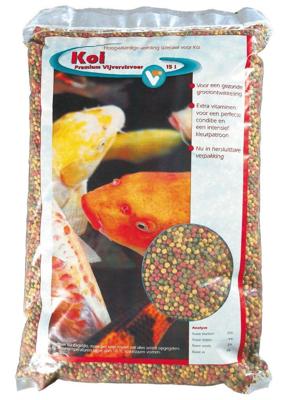 Vijvervisvoer koi premium 15 liter Velda VT 5-6 mm korrels - Vt Vijvervisvoer koi premium 15 liter Velda VT 5-6 mm korrels - Vt
