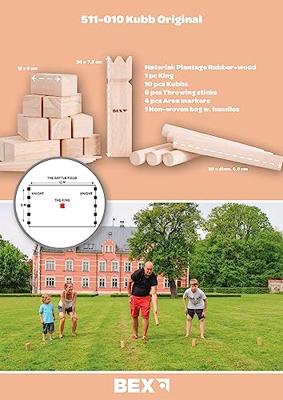 Kubb original : Rubberhout - thumbnail
