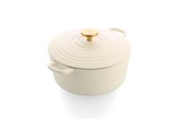 Bourgogne braadpan 24cm/4.2L Cream White - thumbnail