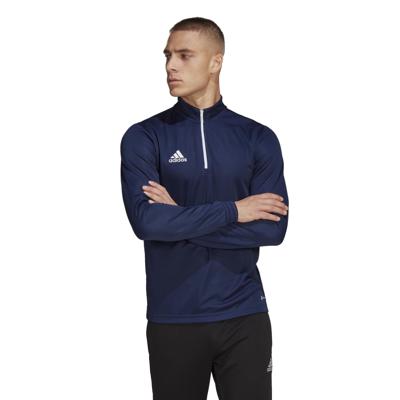 adidas Entrada 22 Trainingstrui 1/4-Zip Donkerblauw Wit