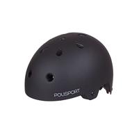 Polisport urban pro fietshelm m 55-58cm zwart - thumbnail