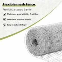 VidaXL Afrasteringspaal zilver 25 x 1,2 m (13 mm gaas) staal - thumbnail