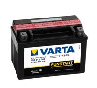 Varta Black Dynamic Powersports AGM YTX9-BS voertuigaccu AGM (Absorbed Glass Mat) 8 Ah 12 V 135 A Motorfiets - thumbnail
