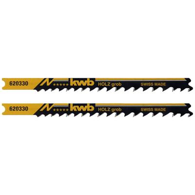 kwb 620330 Decoupeerzaagbladen, houtbewerking, HCS, universele schacht, 2 x grof 2 stuk(s) kwb 620330 Decoupeerzaagbladen, houtbewerking, HCS, universele schacht, 2 x grof 2 stuk(s)