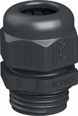 OBO Bettermann 2022893 Wartel 1.5 mm Kunststof, PA Zwart 1 stuk(s) OBO Bettermann 2022893 Wartel 1.5 mm Kunststof, PA Zwart 1 stuk(s)