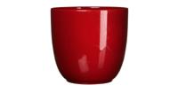 Mica Decorations tusca pot donkerrood 20x23cm - thumbnail