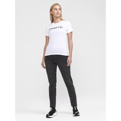 Craft 1913422 Community Logo SS Tee W - White/Melange - S