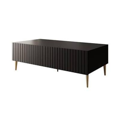 Meubella Salontafel King - Mat Zwart - 120 cm Meubella Salontafel King - Mat Zwart - 120 cm