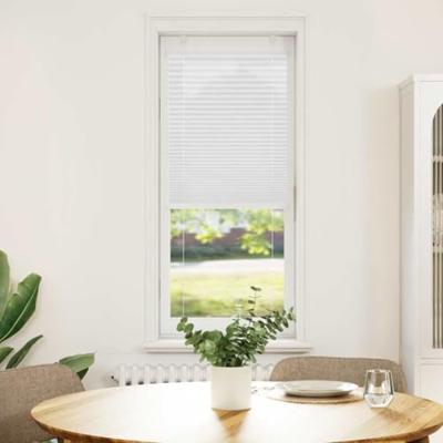 Pliss rolgordijn 40x100 cm stofbreedte 39,4 cm polyester wit