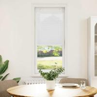 Pliss rolgordijn 40x100 cm stofbreedte 39,4 cm polyester wit - thumbnail