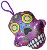 Lg-imports Knuffel Doodskop Junior 15 Cm Pluche Paars - thumbnail