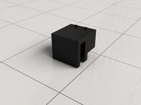 Wiesbaden Glaskoppeling Slim Voor Stabilisatiestang Messing Goud - thumbnail