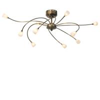 Masterlight PlafondlampMolto 2 LED 10-lichts 43x65cm bronsbruin - 5698-01-134-DW - thumbnail