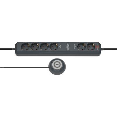 Brennenstuhl Eco-Line Comfort Switch 6 stopcontacten