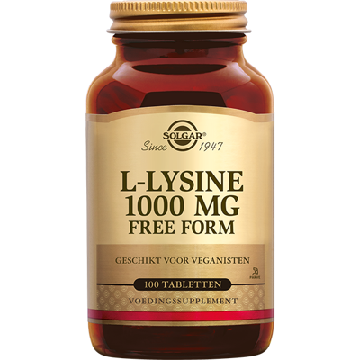 Solgar L-Lysine 1000 mg Tabletten