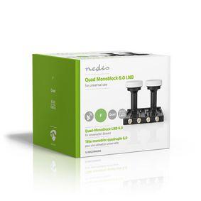 Universele LNB | Quad Monoblock | 6.0 | Ruisgetal 0,2 - 0,85 dB Universele LNB | Quad Monoblock | 6.0 | Ruisgetal 0,2 - 0,85 dB