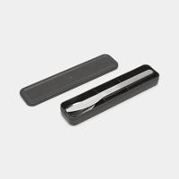 Brabantia Make & Take bestekset 3 delig mes vork en lepel dark grey - thumbnail