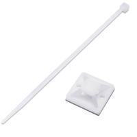 TRU COMPONENTS T1904CA038 Assortiment kabelbinders 100 mm 2.50 mm Naturel 20 onderdelen - thumbnail