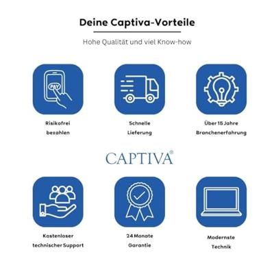 Captiva Desktop PC Power Starter R81-561 AMD Ryzen 5 5600GT 16 GB RAM 1000 GB SSD AMD AMD Radeon Graphics 81561