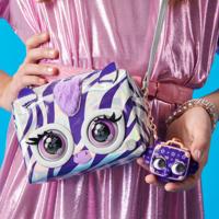 Purse Pets Metallic Mood interactieve tas Rebel Stripez Zebra - thumbnail