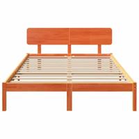 Bedframe Wasbruin 160 x 200 cm Massief grenenhout - thumbnail