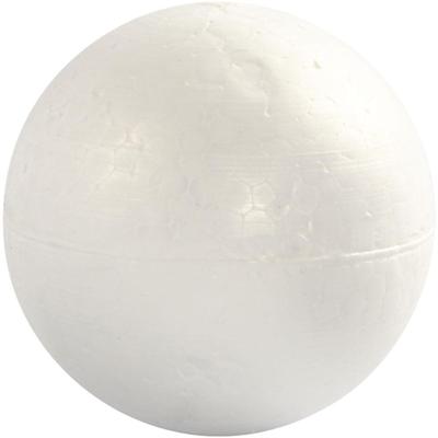 Creativ Company Ballen, d 10 cm, wit, 5 stuk/ 1 doos