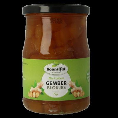 Bountiful Fiji gemberblokjes 720 Gram Bountiful Fiji gemberblokjes 720 Gram
