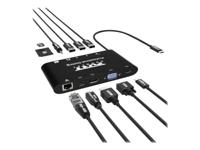 Port Designs 901906 interface hub USB 3.2 Gen 1 (3.1 Gen 1) Type-C 5000 Mbit/s Zwart - thumbnail