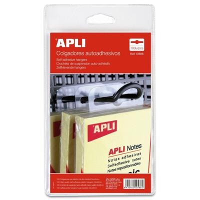 Hangers Apli Transparant Plastic (100 Stuks) Hangers Apli Transparant Plastic (100 Stuks)
