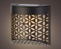 Solar wandlamp l5b11h11 cm zwart 2st Lumineo - Lumineo - thumbnail