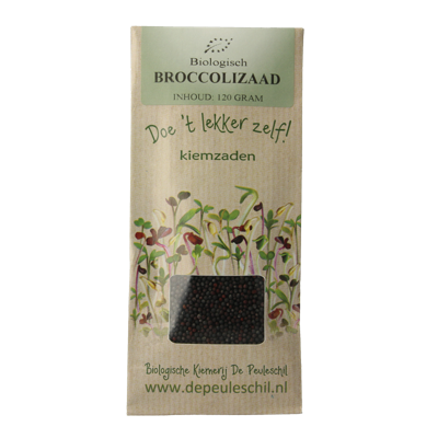 Peuleschil Broccoli zaad bio 115 Gram
