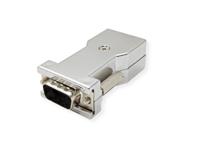 ROLINE DB9 male-RJ45 female 8P/8C 8 aders., zilver - thumbnail