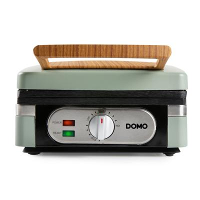 DOMO WAFFELMAKER Wafelijzer Saliegroen - thumbnail