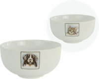 Boerenwinkel Kom Hond-Kat - thumbnail