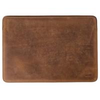 Accezz Leather hoes voor MacBook 16 inch Laptop sleeve Bruin - thumbnail