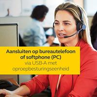 Hoofdtelefoon met microfoon Jabra 2399-829-109 Zwart - thumbnail