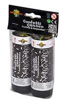 Confettikanon Party Cannon Foil Strips Zilver - thumbnail