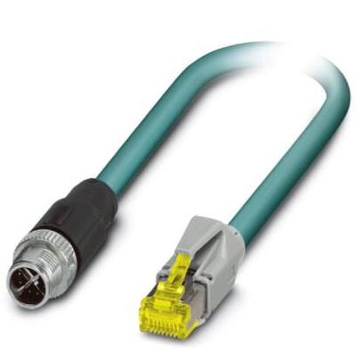 Phoenix Contact 1407472 Sensor/actuator aansluitkabel Aantal polen (sensoren): 8 Stekker 2.00 m 1 stuk(s) Piece