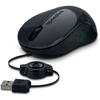 SpeedLink BEENIE Muis USB Optisch Zwart 3 Toetsen 1200 dpi Met kabelroller - thumbnail