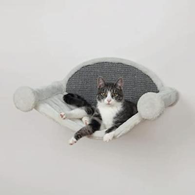 Trixie kattenmand hangmat voor aan de muur wit / grijs Trixie kattenmand hangmat voor aan de muur wit / grijs