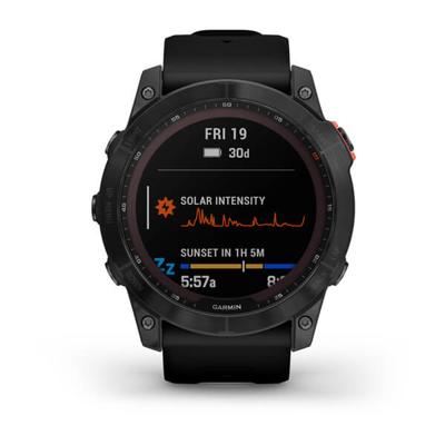 Garmin fenix 7X Solar 3,56 cm (1.4") MIP 51 mm Digitaal 280 x 280 Pixels Touchscreen Grijs Wifi GPS Garmin fenix 7X Solar 3,56 cm (1.4") MIP 51 mm Digitaal 280 x 280 Pixels Touchscreen Grijs Wifi GPS