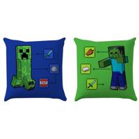 Minecraft Cushion - Creeper & Zombie - thumbnail